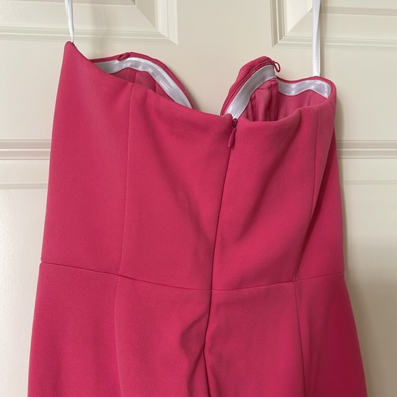 Katie May (NWT) strapless ruffle pink cocktail dress - Picture 10 of 10